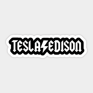 Tesla Edison Sticker